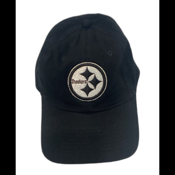 NFL Cap Hat Unisex Adjustable Black Officially Licensed Pittsburgh Steelers - Picture 1 of 6